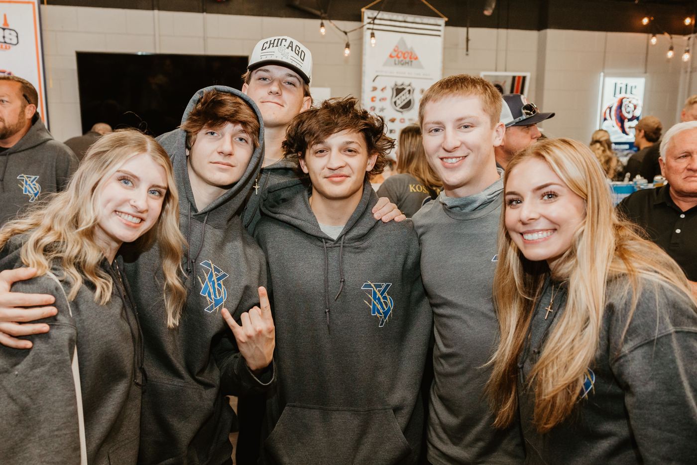 Friends of Tyler at the benefit
