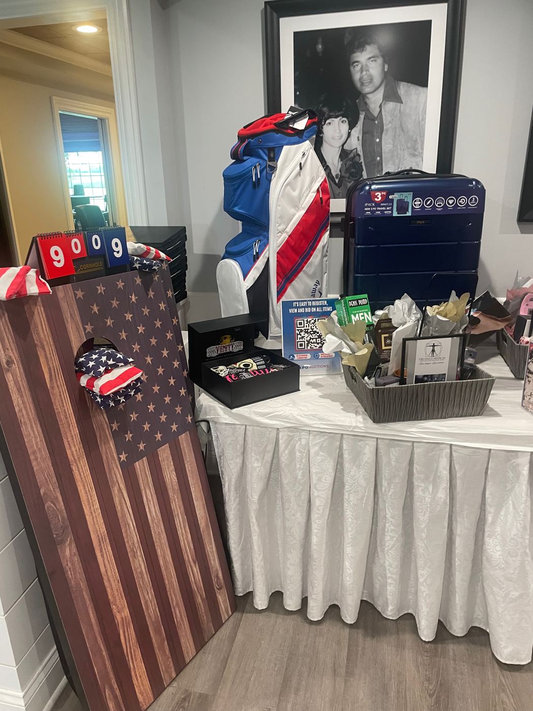 Silent auction items