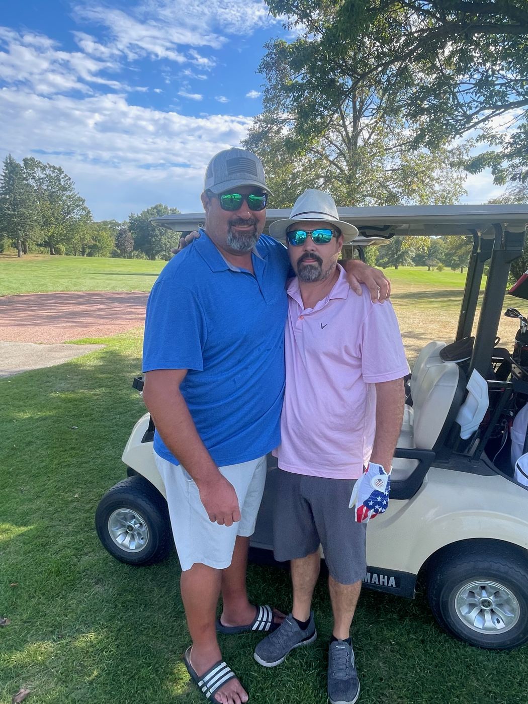 Friends on the course